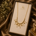 Pearl Drop Statement Necklace